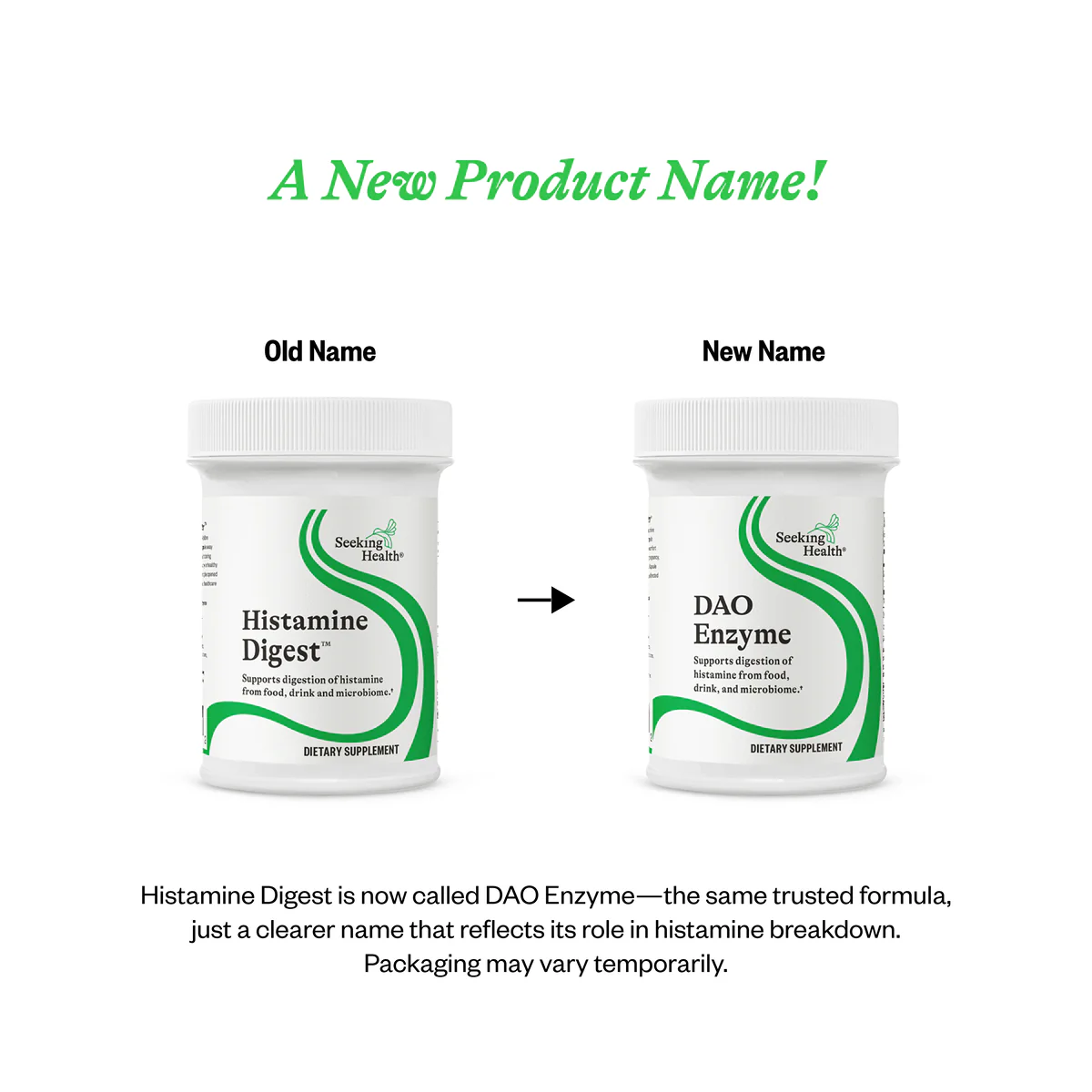 DAO Enzyme (Formerly Histamine Digest) | 30 Capsules | Seeking Health - Image 3