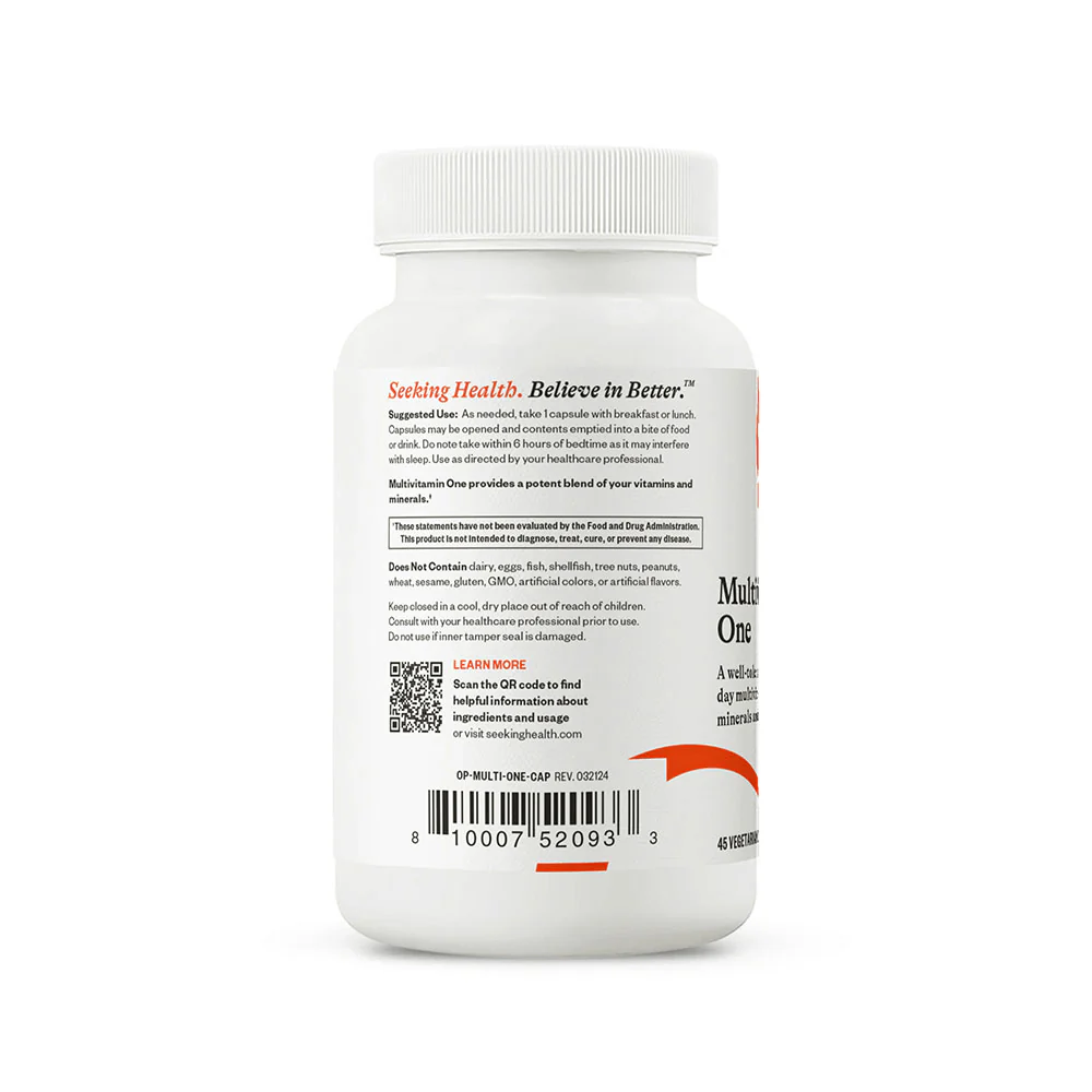 Multivitamin One | 45 veg Caps - Image 5